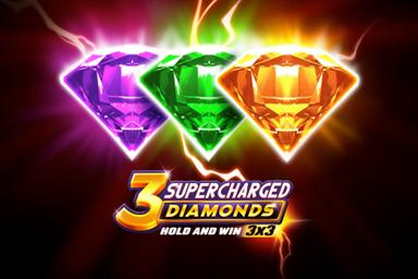 3 Supercharged Diamonds: Hold and Win - Playson Slot