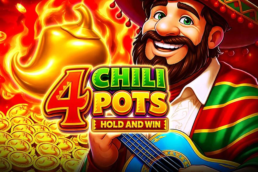4 Chili Pots: Hold and Win - Playson Slot