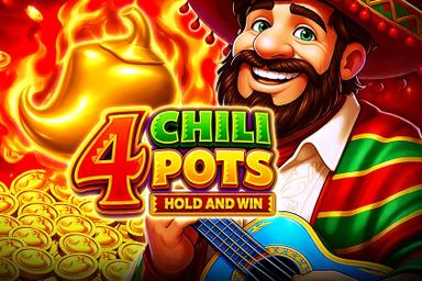 4 Chili Pots: Hold and Win - Playson Slot