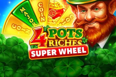 4 Pots Riches: Super Wheel - Playson Slot