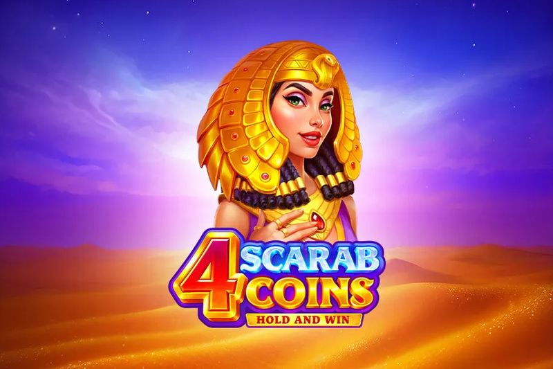 4 Scarab Coins: Hold and Win