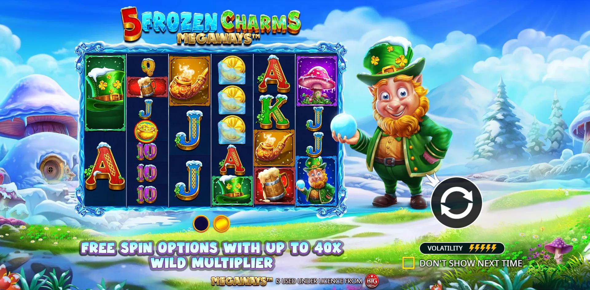 5 Frozen Charms Megaways - Pragmatic Play Slot