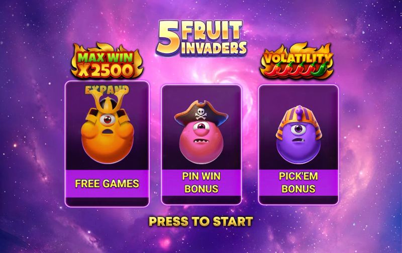 5 Fruit Invaders