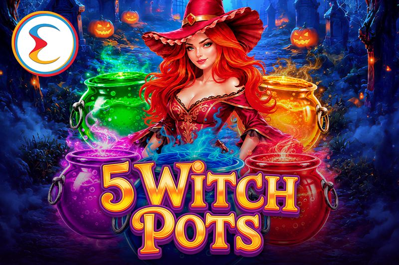 5 Witch Pots