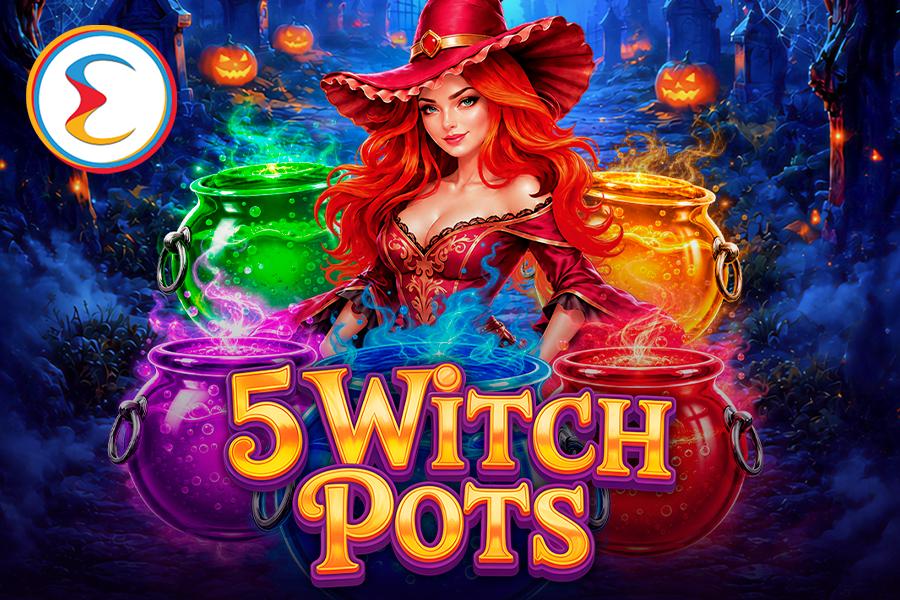 5 Witch Pots - Endorphina Slot