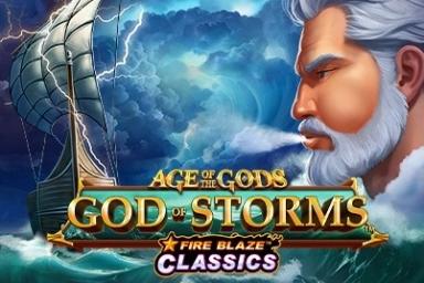 Age of the Gods God of Storms Fire Blaze - Playtech Slot