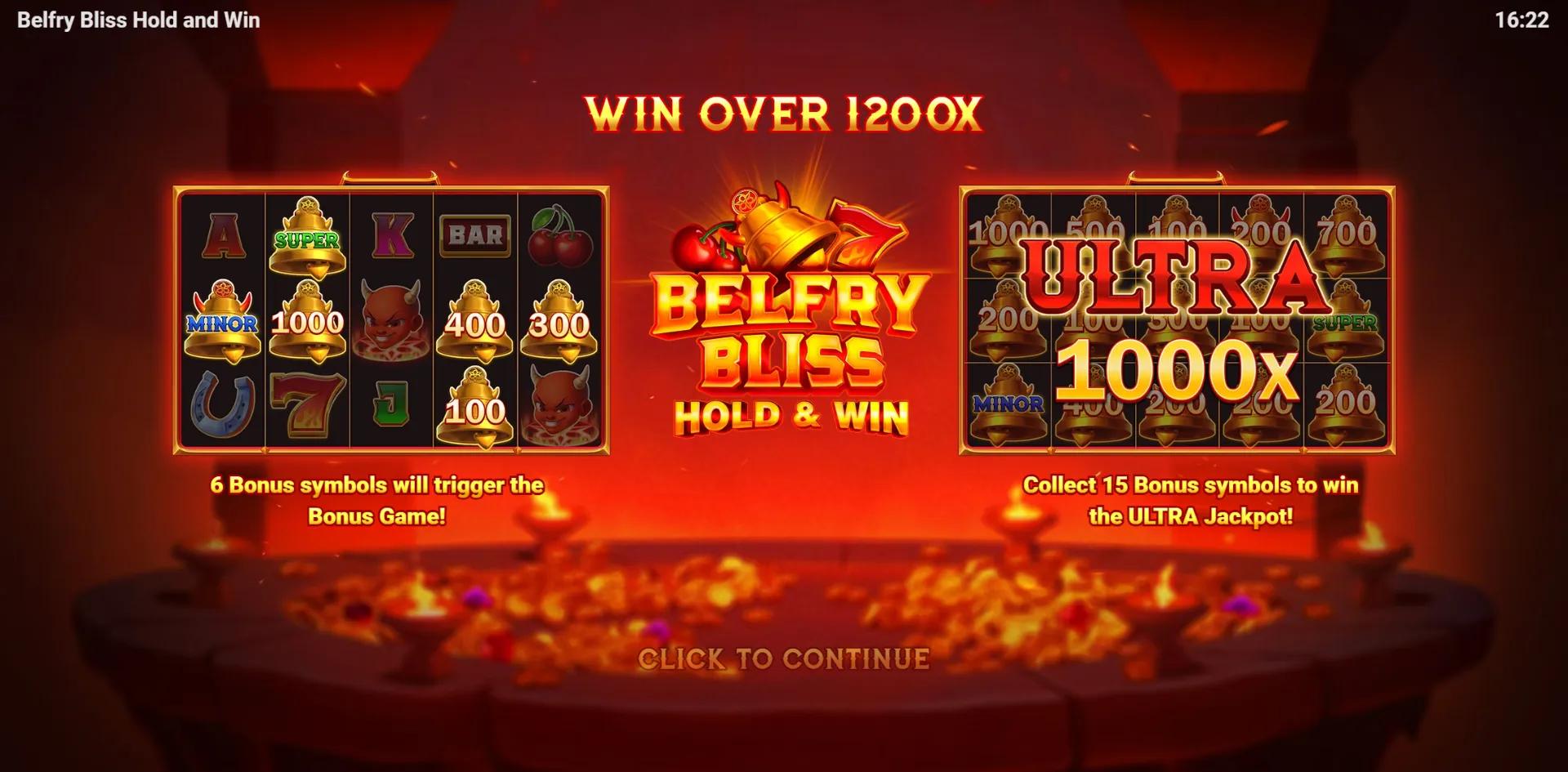 Belfry Bliss Hold and Win - Evoplay Slot