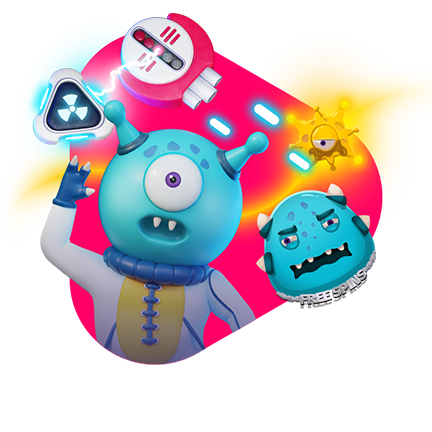 Blue Invaders - PoggiPlay Slot