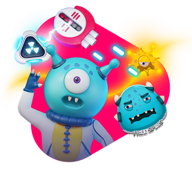 Blue Invaders - PoggiPlay Slot