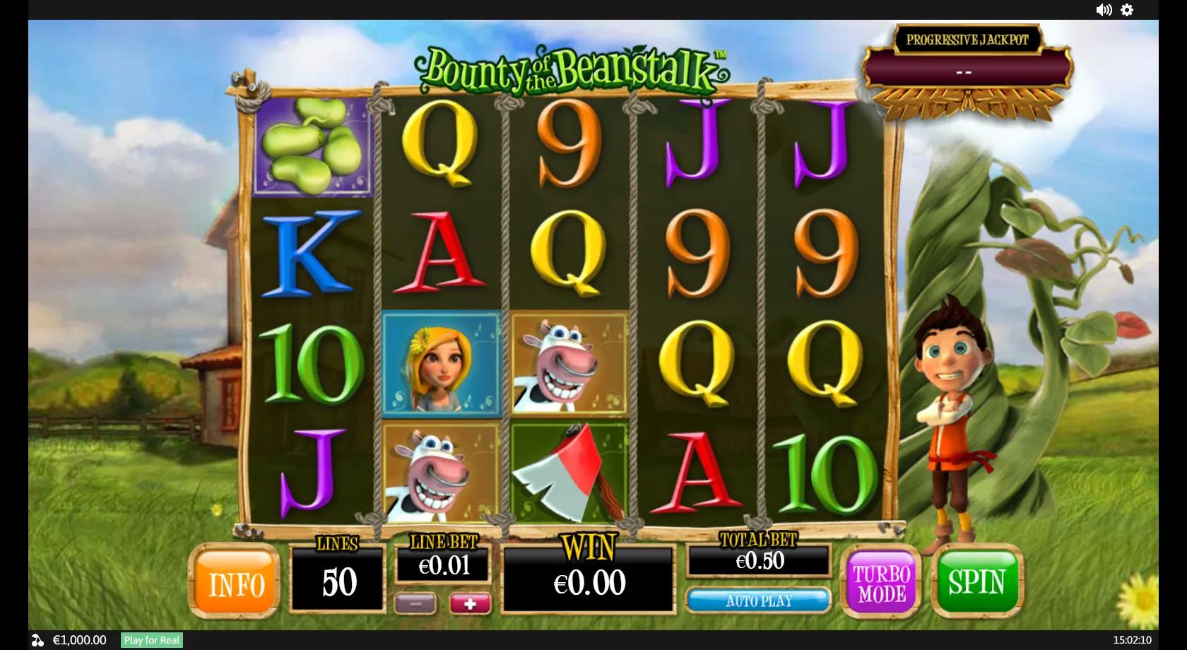 Bounty of the Beanstalk - Playtech Slot