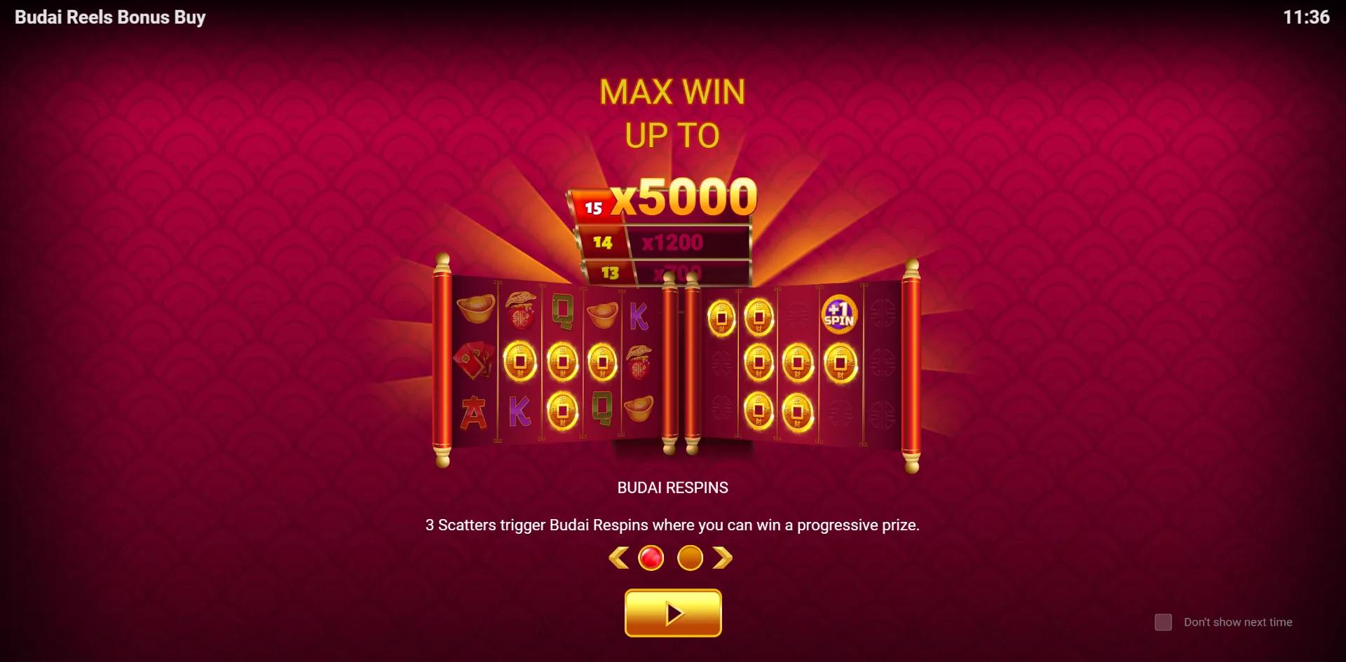 Budai Reels Bonus Buy - Evoplay Slot