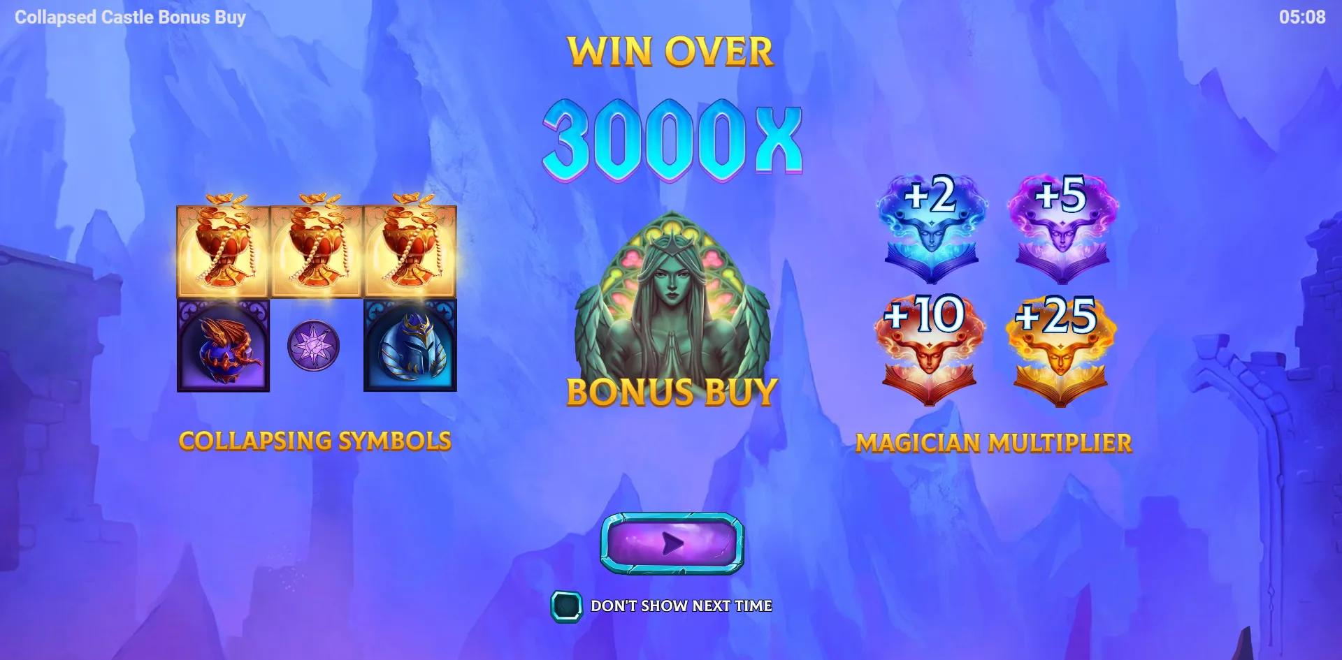 Collapsed Castle Bonus Buy - Evoplay Slot