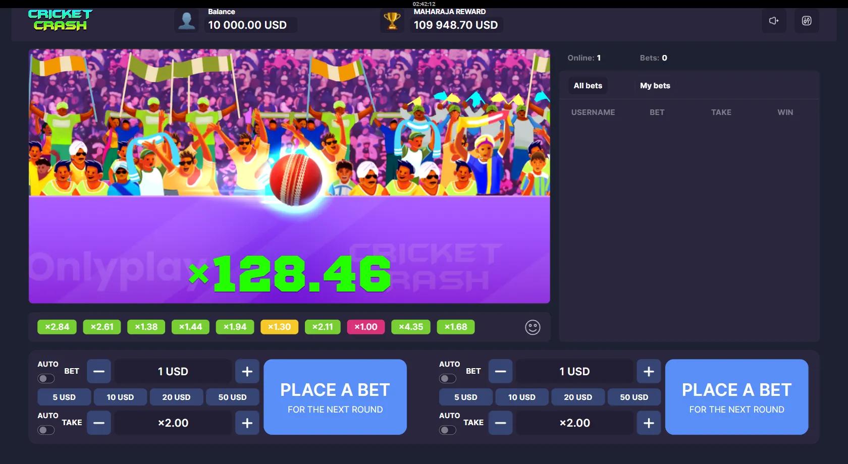 Cricket Crash - Onlyplay Slot