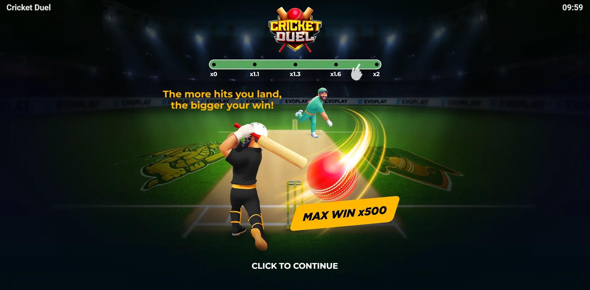 Cricket Duel - Evoplay Slot