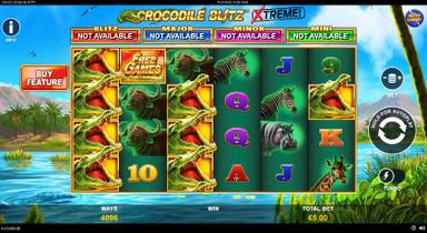 Crocodile Blitz - Playtech Slot