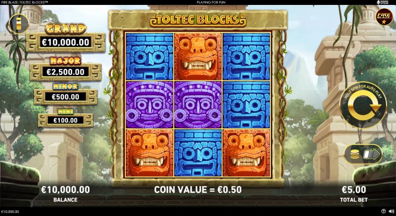 Fire Blaze: Toltec Blocks