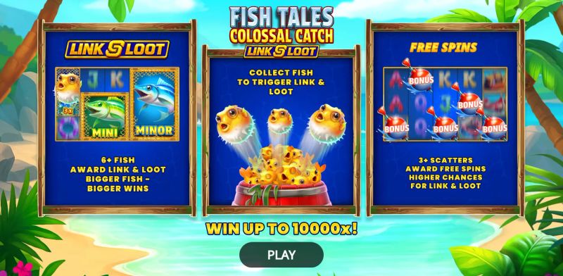 Fish Tales Colossal Catch: Link & Loot