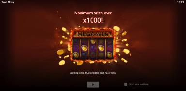 Fruit Nova - Evoplay Slot