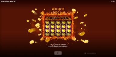 Fruit Super Nova 40 - Evoplay Slot