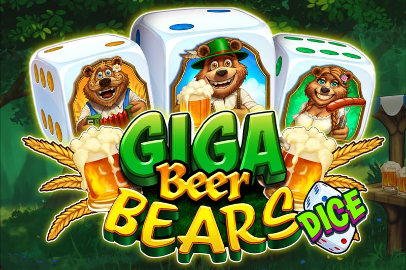 Giga Beer Bears Dice