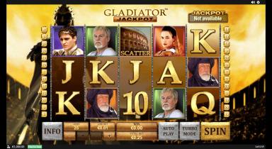 Gladiator Jackpot - Playtech Slot