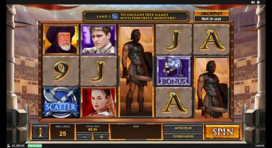 Gladiator: Road to Rome - Playtech Slot