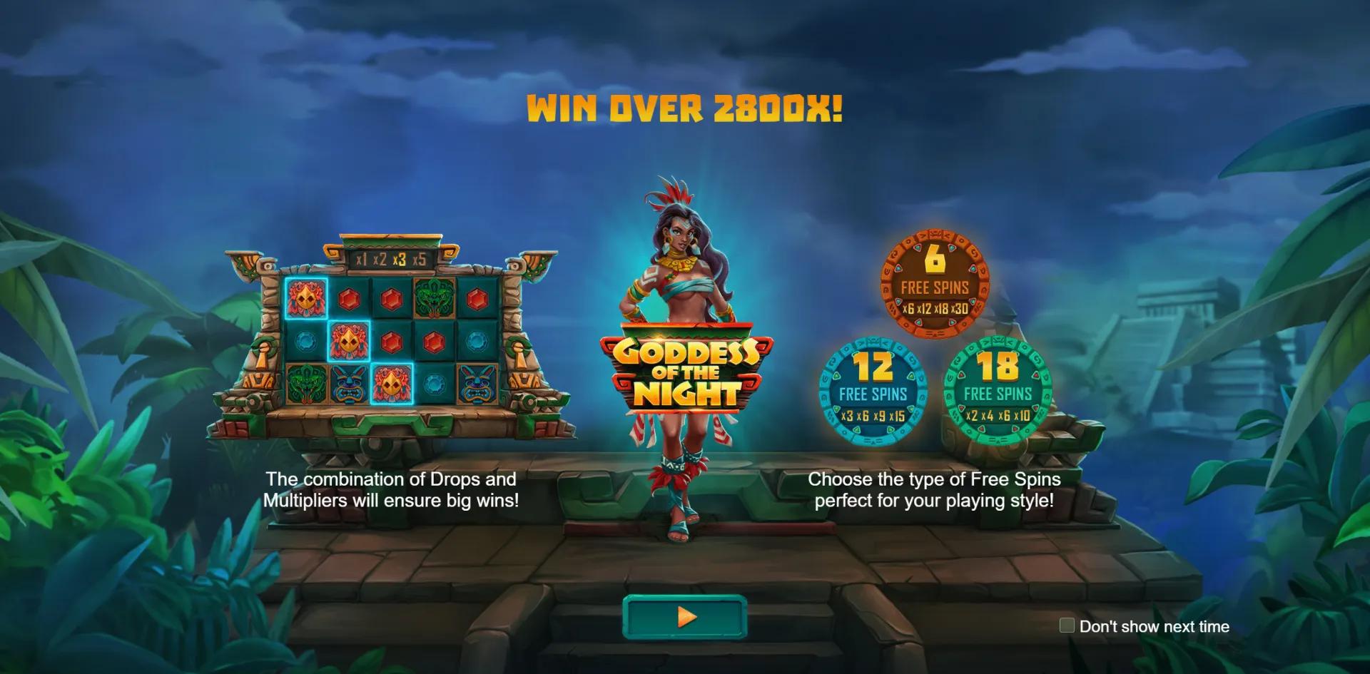 Goddess of the Night - Evoplay Slot