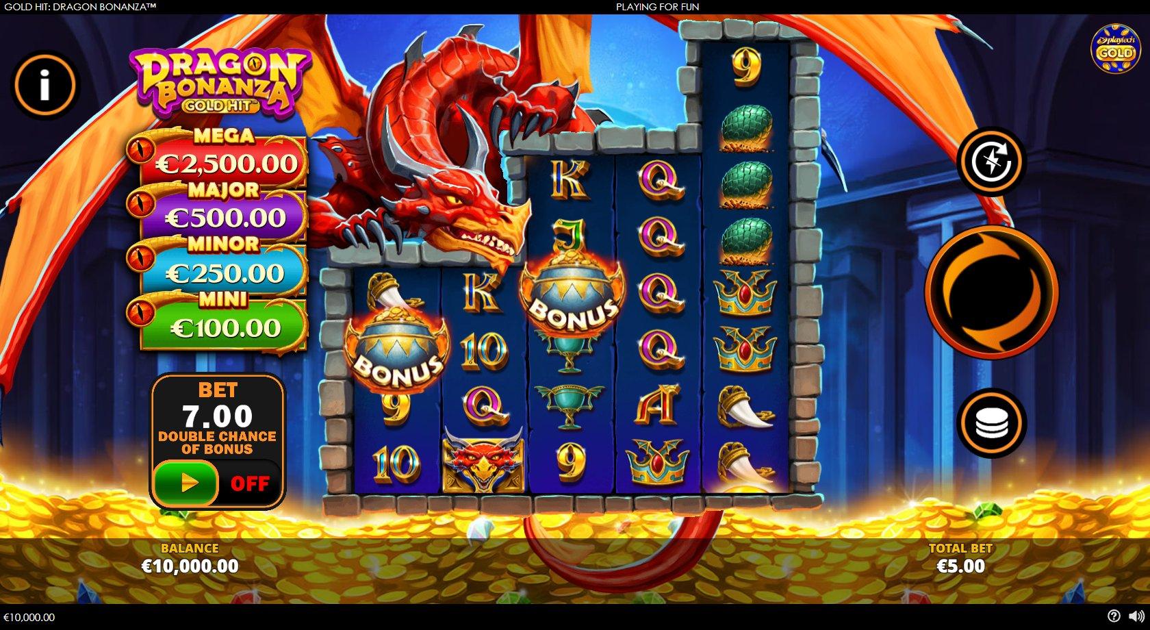 Gold Hit: Dragon Bonanza - Playtech Slot