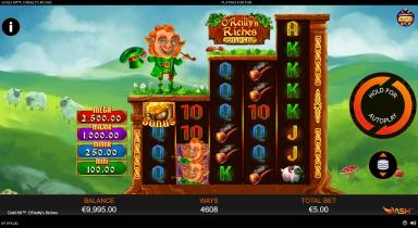 Gold Hit: O'Reilly's Riches - Playtech Slot