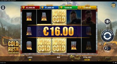 Gold Rush: Cash Collect - Playtech Slot