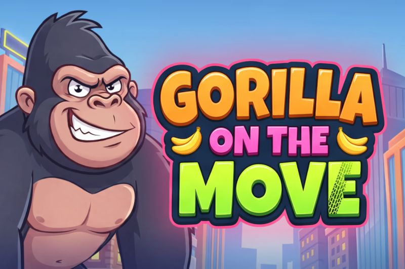 Gorilla On The Move