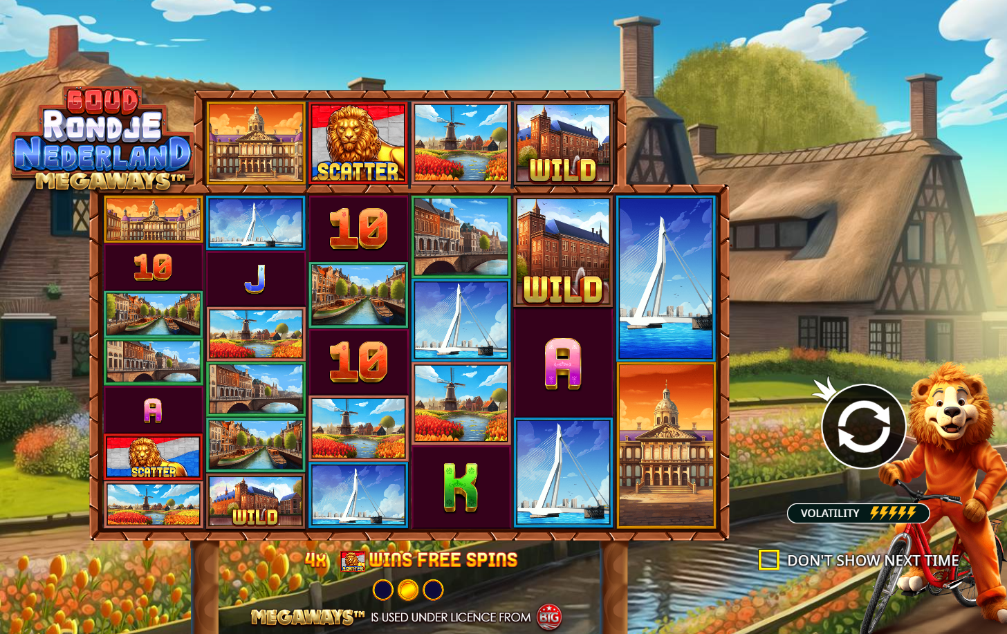 Goud Rondje Nederland Megaways - Pragmatic Play Slot