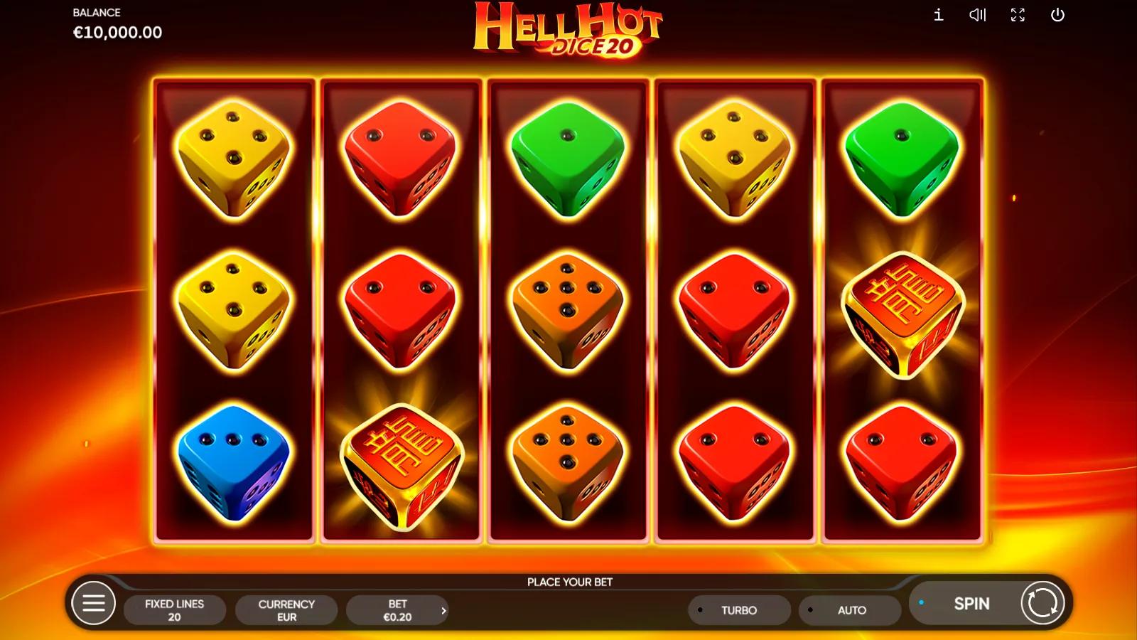 Hell Hot Dice 20 - Endorphina Slot