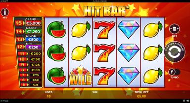 Hit Bar - Playtech Slot