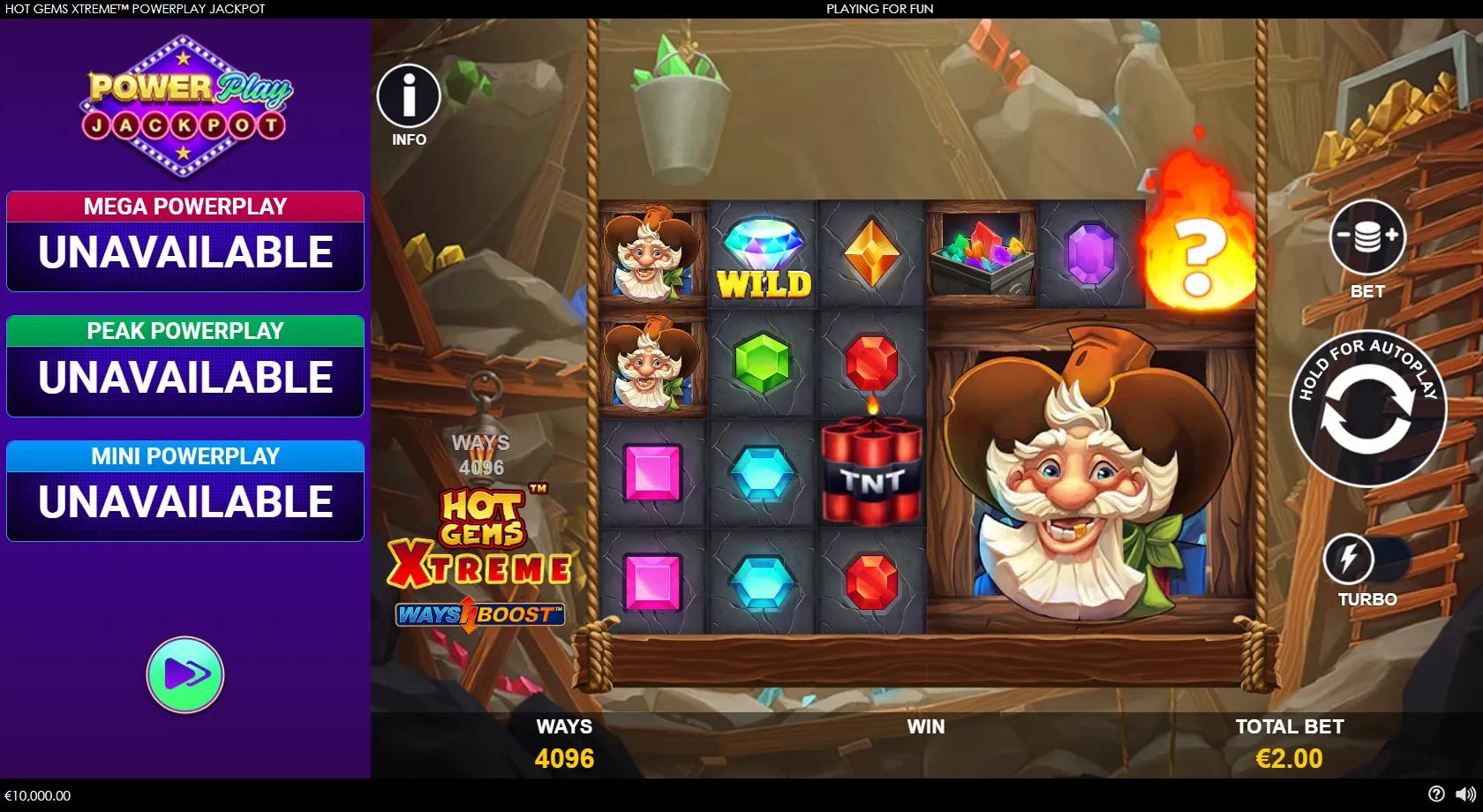 Hot Gems Xtreme: PowerPlay Jackpot - Playtech Slot