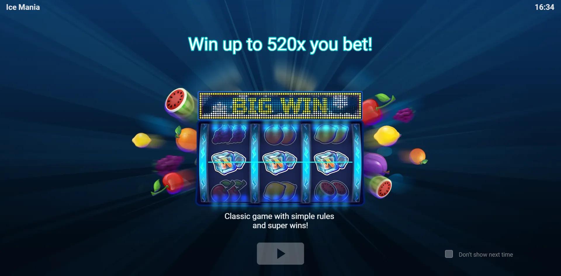 Ice Mania - Evoplay Slot