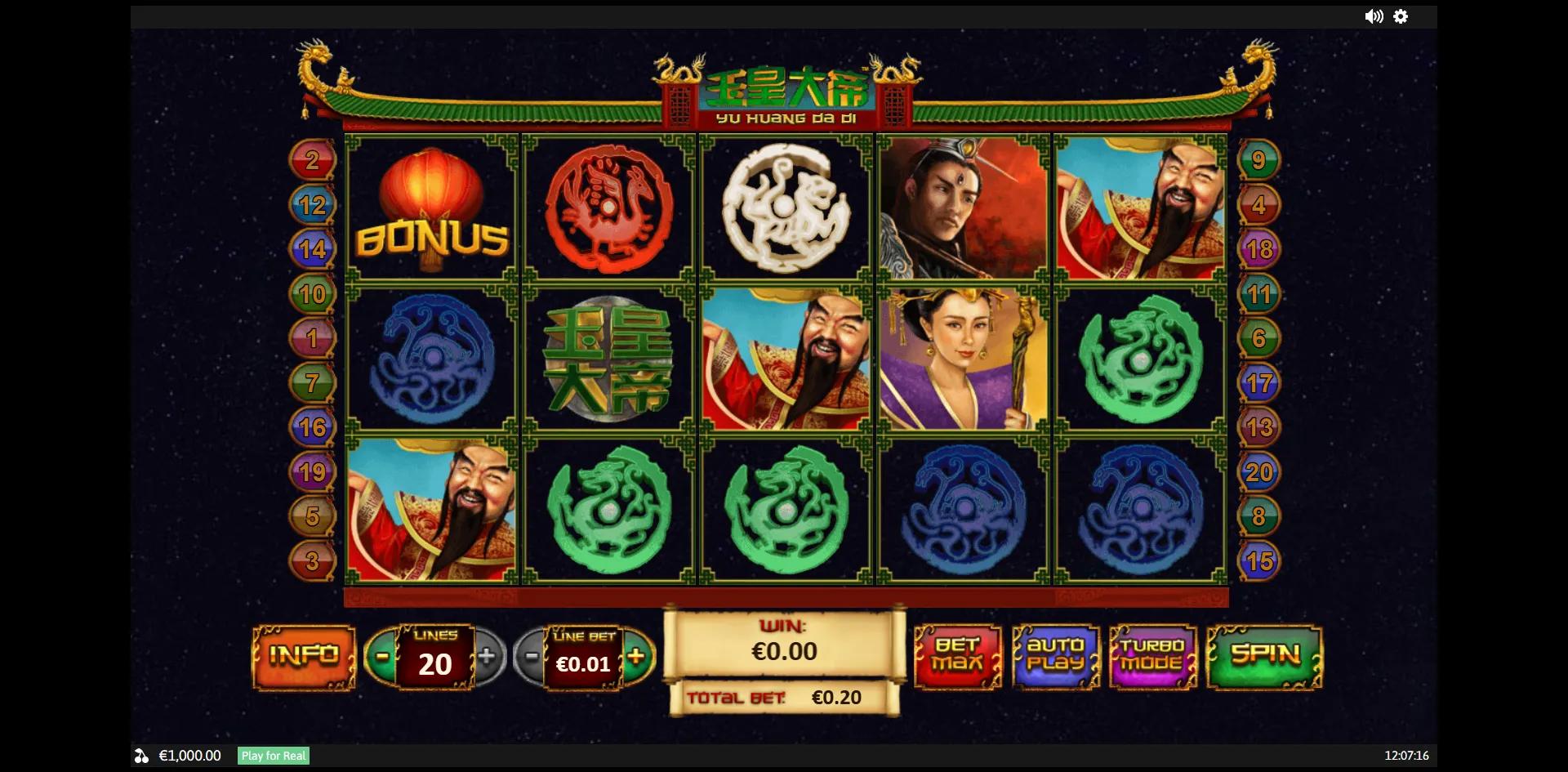 Jade Emperor - Playtech Slot