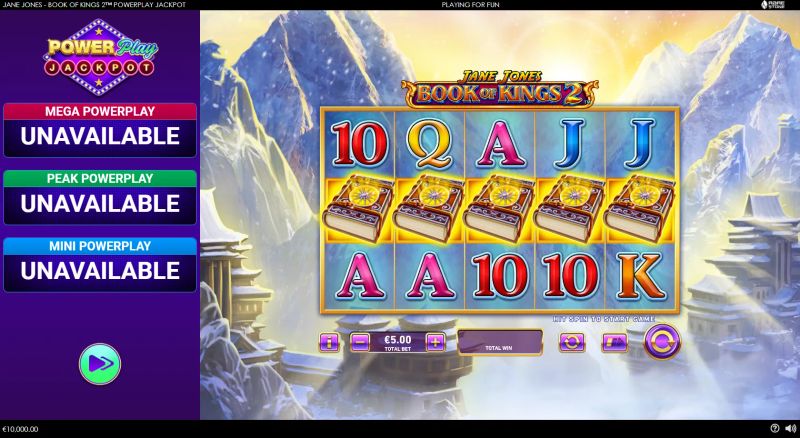 Jane Jones: Book of Kings 2 PowerPlay Jackpot
