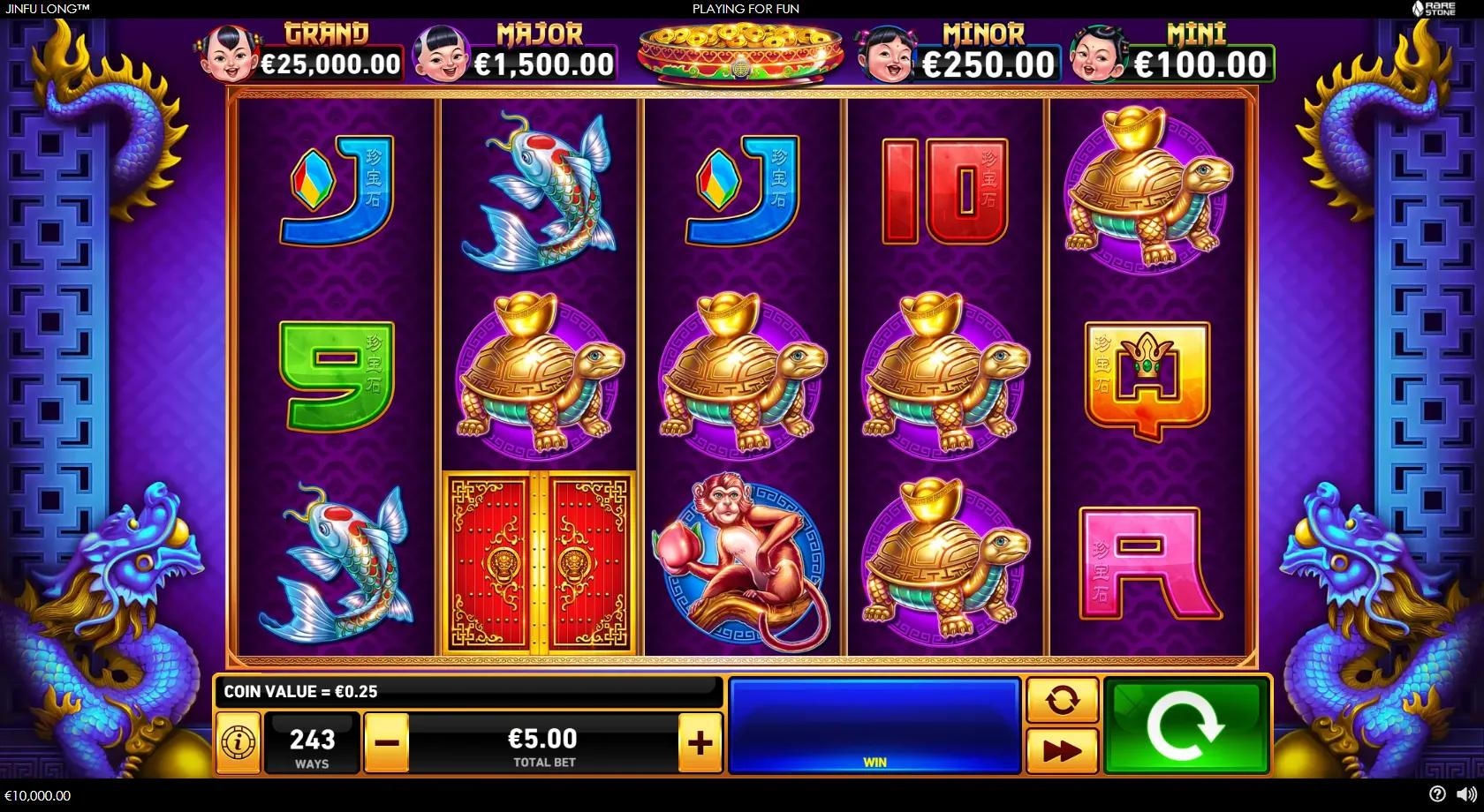 Jinfu Long - Playtech Slot