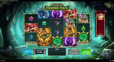 Kingdoms Rise: Forbidden Forest - Playtech Slot