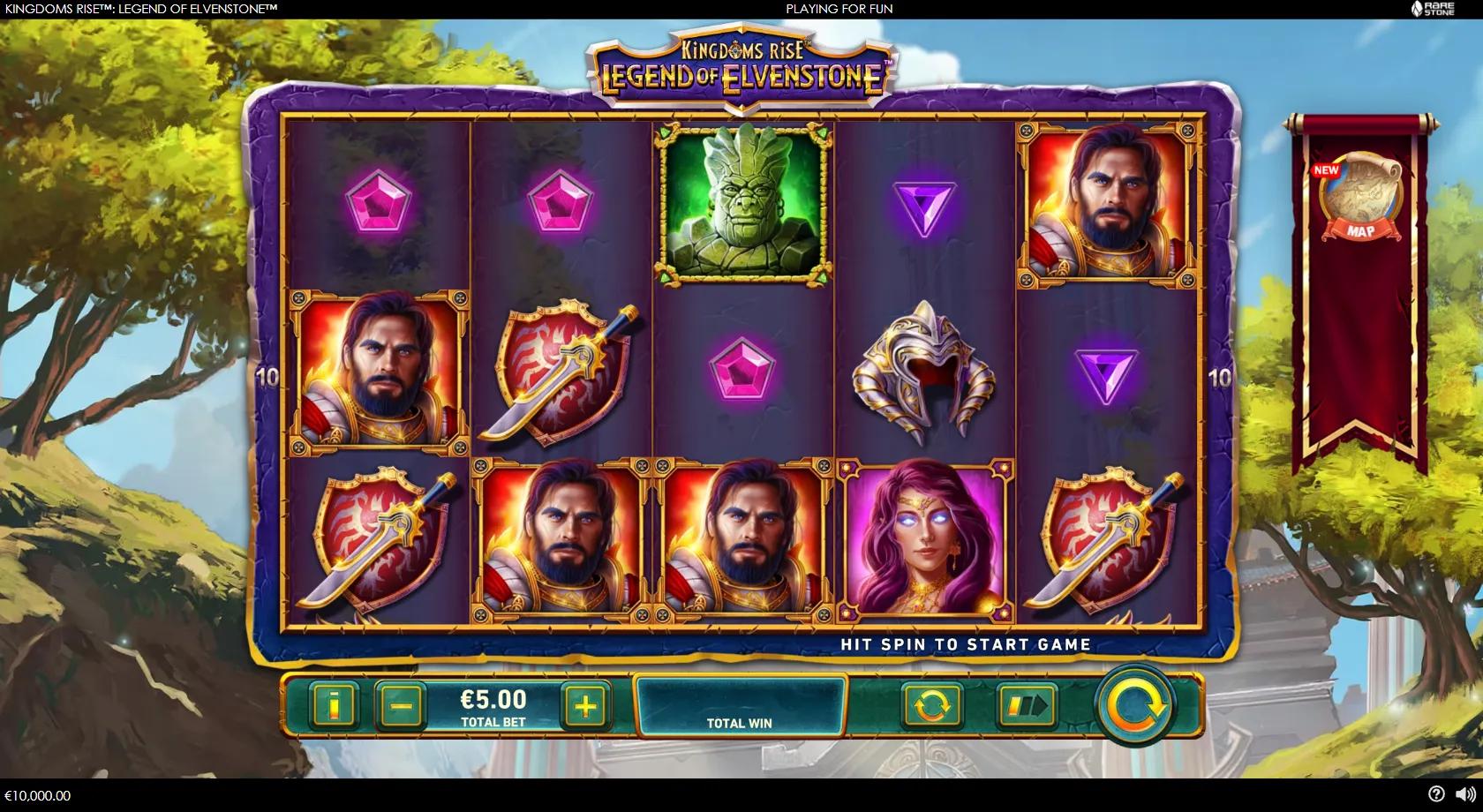 Kingdoms Rise: Legend of Elvenstone - Playtech Slot