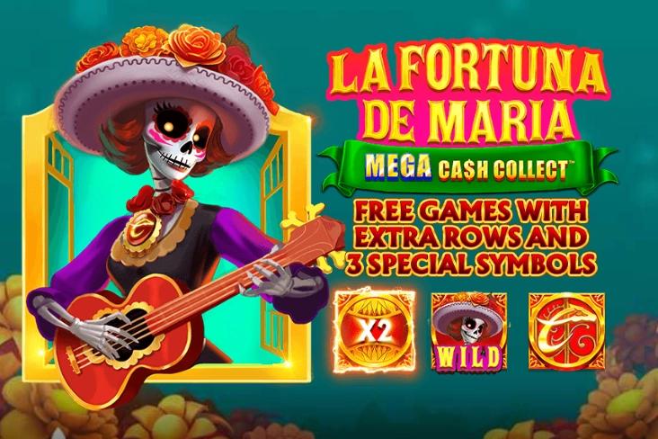 La Fortuna de Maria: Mega Cash Collect - Playtech Slot