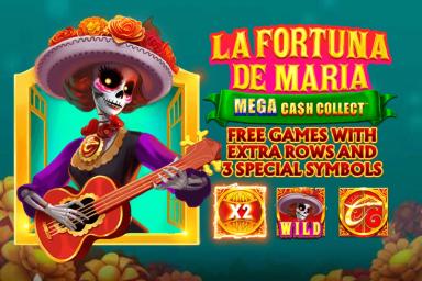 La Fortuna de Maria: Mega Cash Collect - Playtech Slot