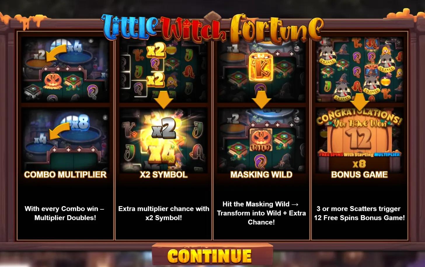 Little Witch's Fortune - BigPot Gaming Slot