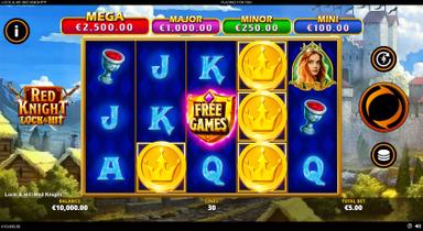 Lock & Hit: Red Knight - Playtech Slot