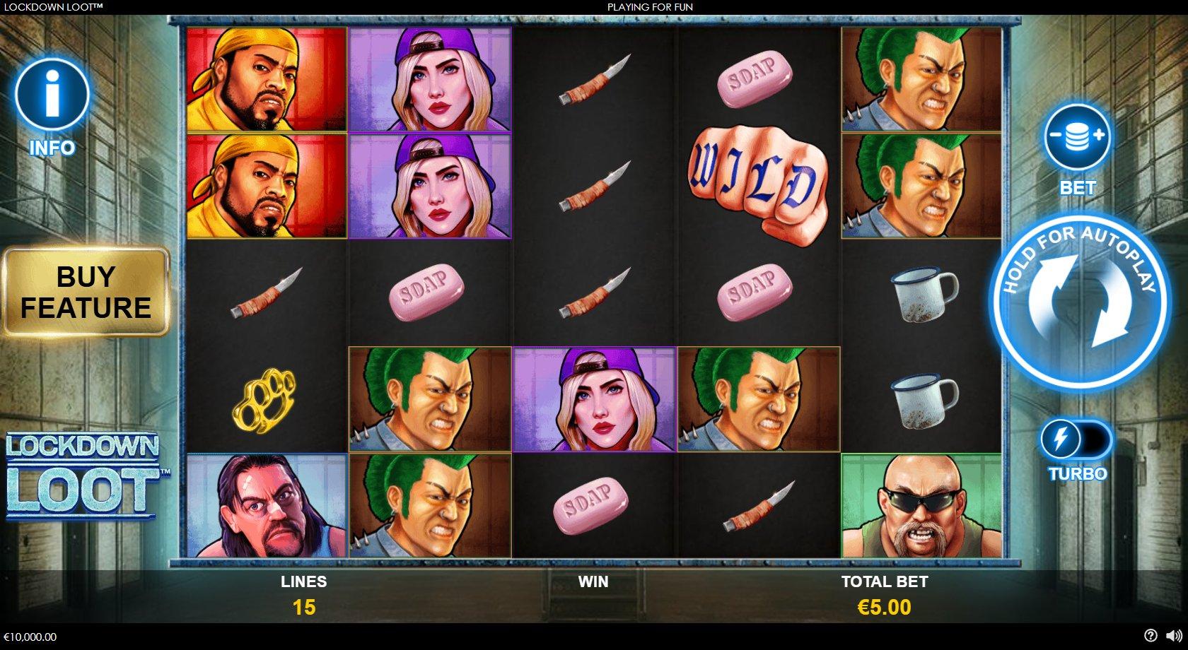 Lockdown Loot - Playtech Slot