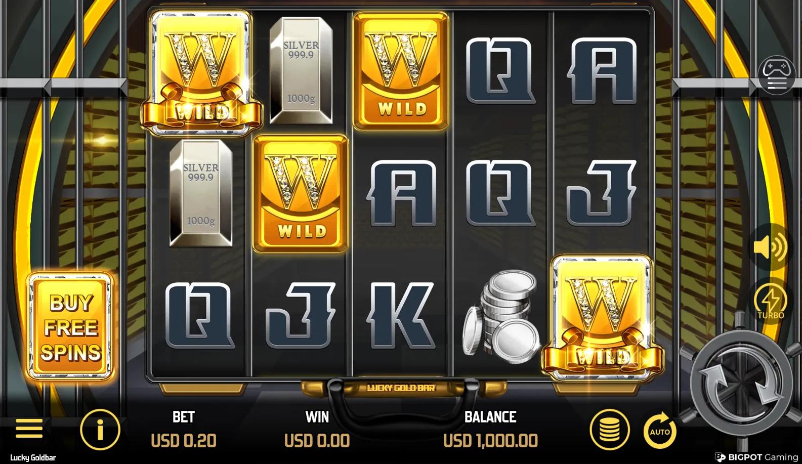 Lucky Goldbar - BigPot Gaming Slot