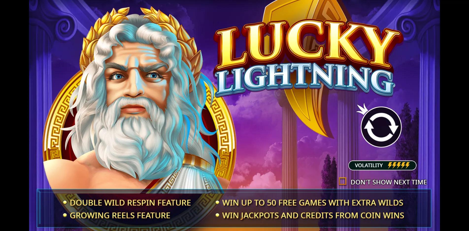 Lucky Lightning - Pragmatic Play Slot