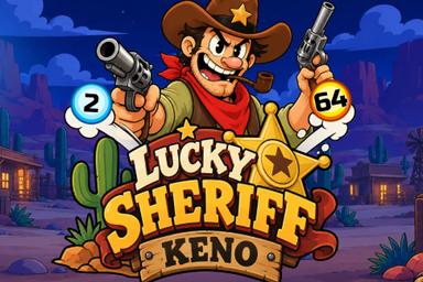 Lucky Sheriff Keno - Mascot Gaming Slot