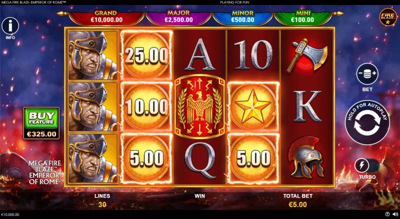 Mega Fire Blaze: Emperor of Rome